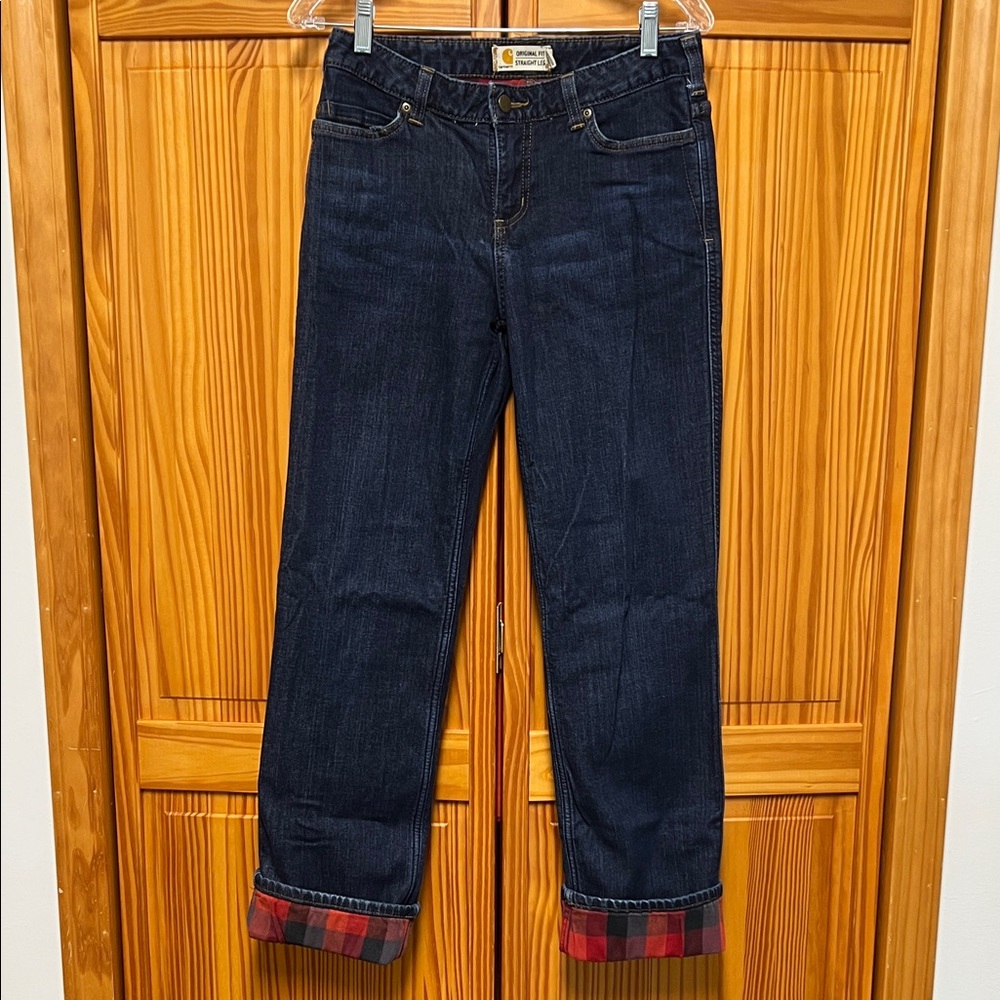 Carhartt Flannel Lined Jeans